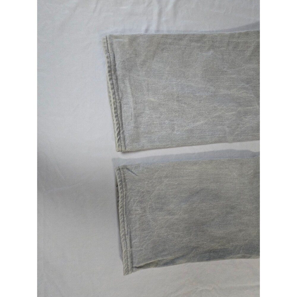 Levi's 501 Men Jeans 34x34 Gray Denim Straight Button Fly (Actual 34x32) - Picture 4 of 5
